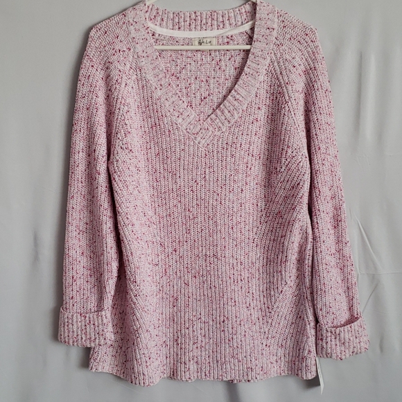 Style& Co Sweaters - Style & Co V Neck Ribbed PullOver Sweater - XL